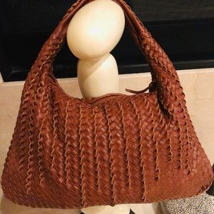 Urban Expression vegan tweed shoulder bag.